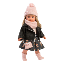 Carla - Reálisztikus baba puha szövet testtel - 40 cm élethű baba
