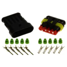 Carmo 5 pólusú 1.5 Superseal csatlakozó készlet Carmo Elektronika Egyéb elektromos alkatrészek egyéb motorkerékpár alkatrész