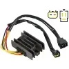 Carmo CARR104-DRZ-KLX Kawasaki KLX400 Suzuki DRZ400 MOSFET feszültségszabályzó egyenirányító (21066-S005, 32800-29F00, SH572E-12) Carmo  Elektronika Feszültségszabályozók