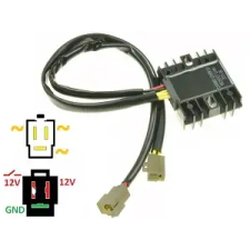 Carmo CARR104-Mash 650 X-ride MOSFET feszültségszabályzó egyenirányító (201223TT3210055) Carmo Elektronika Feszültségszabályozók egyéb motorkerékpár alkatrész