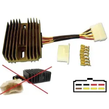 Carmo CARR1271 Kawasaki KLF400 MOSFET feszültségszabályzó egyenirányító Carmo  Elektronika Feszültségszabályozók egyéb motorkerékpár alkatrész