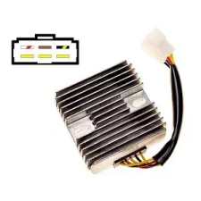 Carmo CARR204-ER5 Kawasaki Zephyr ER5 MOSFET feszültségszabályzó egyenirányító Carmo  Elektronika Feszültségszabályozók egyéb motorkerékpár alkatrész