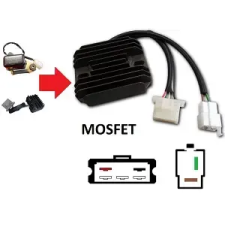 Carmo CARR381 Yamaha XS MOSFET feszültségszabályzó egyenirányító Carmo Elektronika Feszültségszabályozók egyéb motorkerékpár alkatrész