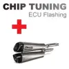 Carmo Triumph Scrambler 1200 2019-2020 High Performance ECU Flash tuning + Akrapovic S-T12SO3-HCQT (Stage 3) Carmo Kipufogók és alkatrészeik Kipufogók Teljes kipufogó rendszerek
