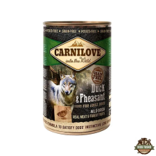 Carnilove Adult Duck &amp; Pheasant Can- Kacsa és Fácán Hússal Konzerv 400g kutyaeledel