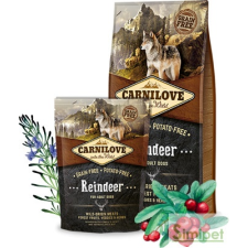 Carnilove CARNILOVE ADULT REINDEER- RÉNSZARVAS HÚSSAL 1,5KG kutyaeledel