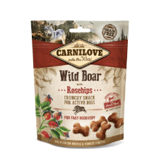 Carnilove Carnilove Dog Crunchy Snack Vaddisznóhús Csipkebogyóval 200g kutyafelszerelés
