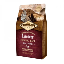  Carnilove Cat Adult Reindeer Energy &amp; Outdoor- Rénszarvas Hússal 2kg macskaeledel