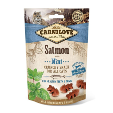  Carnilove Cat Crunchy Snack Salmon &amp; Mint- Lazac Hússal és Mentával 50g jutalomfalat macskáknak