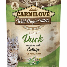  Carnilove Cat tasakos Duck with Catnip - Kacsa macskamentával 85g macskaeledel