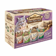 Carnilove Cat tasakos Multipack - pulyka,kacsa,pisztráng, fácán 12x85g macskaeledel