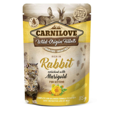 Carnilove Cat tasakos Rabbit with Marigold - Nyúl körömvirággal 85g macskaeledel