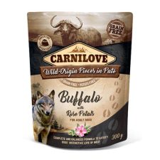 Carnilove Dog Adult tasakos Paté – bivaly rózsaszirommal 300 g kutyaeledel