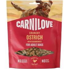 Carnilove Dog Crunchy Snack Ostrich with Blackberries 200 g jutalomfalat kutyáknak