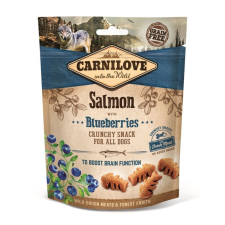  Carnilove Dog Crunchy Snack Salmon &amp; Blueberries- Lazac Hússalés Áfonyával 200g jutalomfalat kutyáknak