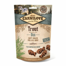 Carnilove Dog Semi Moist Snack pisztráng kaporral 200g jutalomfalat kutyáknak
