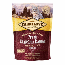 Carnilove Fresh Adult Cat Chicken & Rabbit Gourmand- Csirke és Nyúl Hússal 400g macskaeledel
