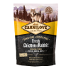 Carnilove Fresh Dog Adult Chicken&Rabbit - Csirke&Nyúl - Muscles, Bones&Joints 2x1,5kg