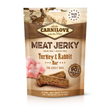 Carnilove Jerky Snack Turkey & Rabbit Bar – pulyka & nyúl 100g jutalomfalat kutyáknak