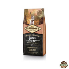 Carnilove Puppy Salmon & Turkey Large - Lazac & Pulyka 4kg kutyaeledel