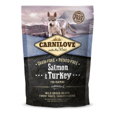 Carnilove Puppy Salmon & Turkey- Lazac-Pulyka Hússal 1,5kg kutyaeledel