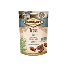 Carnilove Soft Snack Trout &amp; Dill (pisztráng-kapor) 200 g jutalomfalat kutyáknak