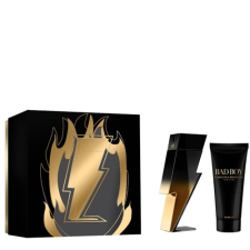 Carolina Herrera Bad Boy Extreme, SET: edp 100ml + tusfürdő gél 100ml kozmetikai ajándékcsomag