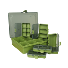 Carp Academy CARP BOX 002 szerelékes horgász doboz készlet horgászkiegészítő