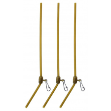  Carp Academy Gubancgátló cső 15cm 3db barna (8100-189) horgászkiegészítő