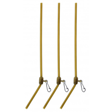  Carp Academy Gubancgátló cső 20cm 3db barna (8100-193) horgászkiegészítő