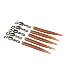 Carp Academy Gyorscsatlakozó szilikoncsővel 5+5db  L  (356417) horgászkiegészítő