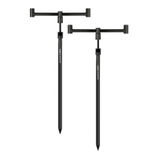 Carp Academy heavy duty állitható leszúrható bottartó készlet, 40-70 cm, fekete horgászkiegészítő