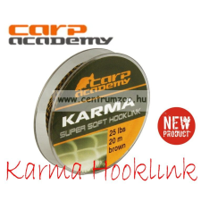  Carp Academy Karma Hooklink 20M 25Lb Brown (3311-925) horgászzsinór