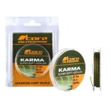 Carp Academy Karma Hooklink Camou 20m fonott előkezsinór - 15lbs horgászzsinór
