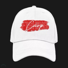  Carp Fishing baseball sapka fehér egyedi ajándék