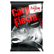Carp Zoom CZ Carp Fiesta etetőanyag, eper, XXL ponty, piros, 1 kg bojli, aroma