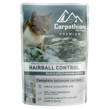  Carpathian Macskáknak Alutasak 100G Szőr Hullás Ellen Kacsás macskaeledel