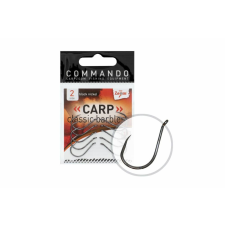 CarpZoom Carp Zoom CZ Szakáll nélküli pontyozó horog, #4, 10 db horog