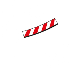 Carrera EVO/D132/D124 - 20596 belső kerékvető 4/15° döntött kanyarhoz (GCX3426) (GCX3426) autópálya és játékautó
