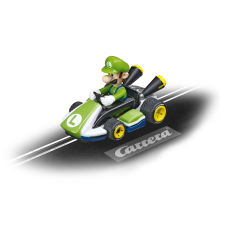 Carrera Nintendo Mario Kart Luigi pályaautó figurával (1:50) - Színes (20065020) autópálya és játékautó