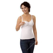 Carriwell Hasleszorító szoptatós top XL - fehér kismama alsónemű