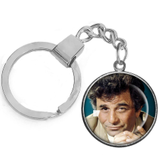  CARSTON Elegant Columbo (2) kulcstartó ezüst vagy arany színben kulcstartó