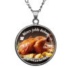  CARSTON Elegant Grillcsirke – medál lánccal