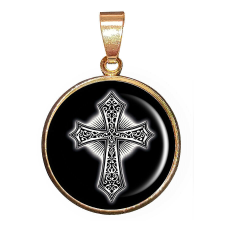 CARSTON Elegant Kereszt – medál lánccal vagy kulcstartóval medál