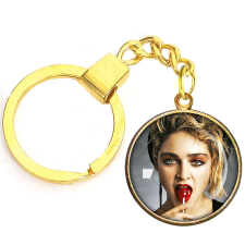 CARSTON Elegant Madonna kulcstartó ezüst vagy arany színben kulcstartó