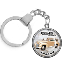  CARSTON Elegant oldtimer kulcstartó ezüst vagy arany színben kulcstartó