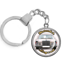 CARSTON Elegant oldtimer Mercedes kulcstartó ezüst vagy arany színben kulcstartó