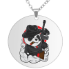 CARSTON Gengszteres panda medál lánccal, választható több formában és színben