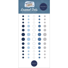 Carta Bella Díszítőelem - Enamel Dots - Wintertime (1 csomag) dekorációs kellék