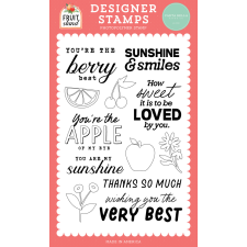 Carta Bella Fruit Stand Berry Best Szilikonbélyegző Clear Stamps (1 db) bélyegző